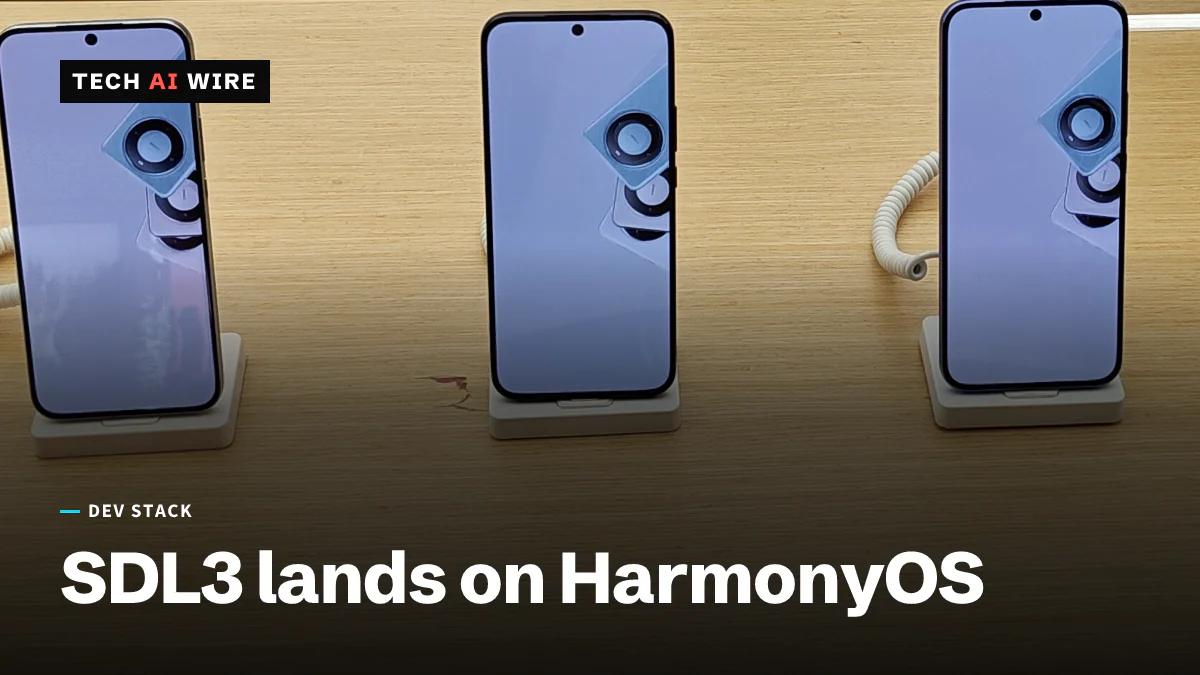 Three Huawei Nova 12 phones on white display stands on a wooden table in a Huawei store.