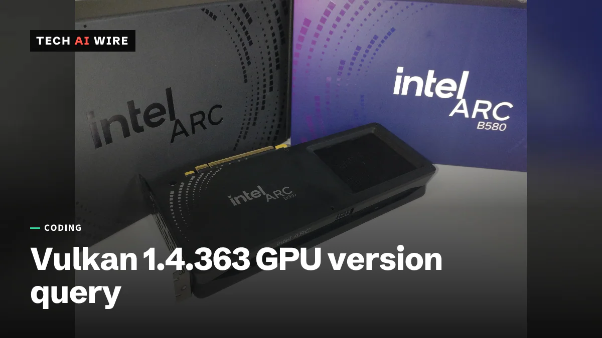 An Intel Arc B580 Limited Edition graphics card standing in front of its retail box.