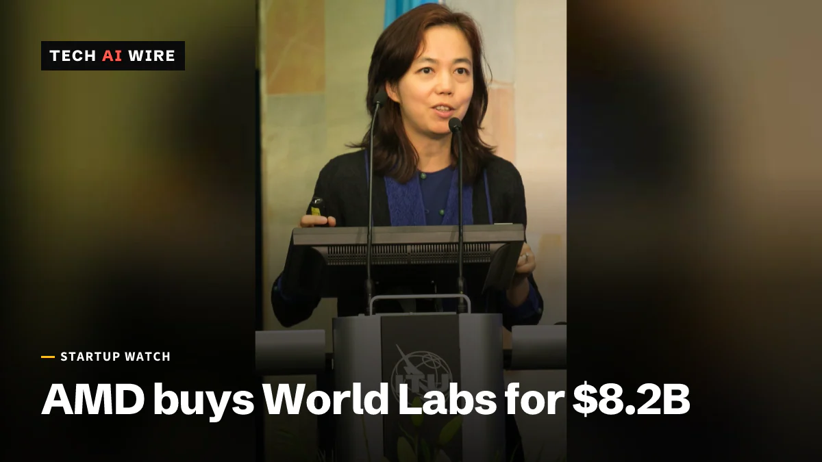 Fei-Fei Li speaking at a lectern marked with the ITU logo during the AI for Good summit in 2017.